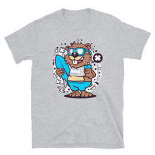 Load image into Gallery viewer, A Funny Beaver Surfing Shirt