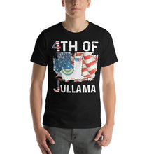 Load image into Gallery viewer, Funny Usa Happy 4Th Of July Llama Design 4th of July Shirt