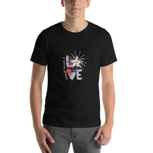Load image into Gallery viewer, Land_That_I_Love_4Th Of July Fireworks Design 4th of July Shirt