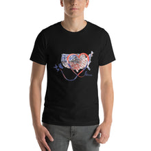 Load image into Gallery viewer, Love_American_Map_Heart 4Th Of July Design 4th of July Shirt