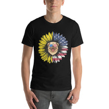 Load image into Gallery viewer, Sunflower 4Th Of July Cool American Dog Sunglasses Unique Usa Design 4th of July Shirt