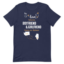Load image into Gallery viewer, Love Between BF And GF Washington To Illinois Gift