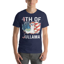 Load image into Gallery viewer, Funny Usa Happy 4Th Of July Llama Design 4th of July Shirt