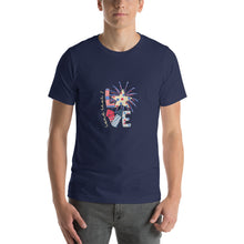 Load image into Gallery viewer, Land_That_I_Love_4Th Of July Fireworks Design 4th of July Shirt