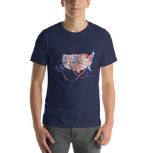 Load image into Gallery viewer, Love_American_Map_Heart 4Th Of July Design 4th of July Shirt