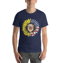 Load image into Gallery viewer, Sunflower 4Th Of July Cool American Dog Sunglasses Unique Usa Design 4th of July Shirt