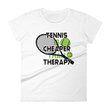 Load image into Gallery viewer, Tennis Is Cheaper Than Therapy