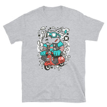 Load image into Gallery viewer, a funny Rhino Scooterist Shirt
