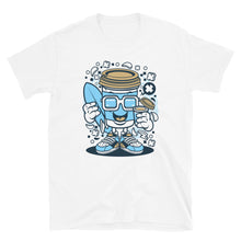 Load image into Gallery viewer, a funny Coffee Cup Surfer Shirt