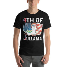 Load image into Gallery viewer, Funny Usa Happy 4Th Of July Llama Design 4th of July Shirt