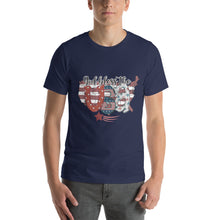 Load image into Gallery viewer, God Bless The Usa Happy 4Th Of July Design 4th of July Shirt