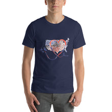 Load image into Gallery viewer, Love_American_Map_Heart 4Th Of July Design 4th of July Shirt