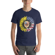 Load image into Gallery viewer, Sunflower 4Th Of July Cool American Dog Sunglasses Unique Usa Design 4th of July Shirt