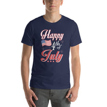 Load image into Gallery viewer, Usa Happy 4Th Of July Flag Retro Design 4th of July Shirt