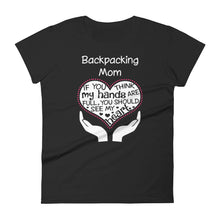 Load image into Gallery viewer, Heart Of A Backpacking Mom. Mother&#39;s Day Gift