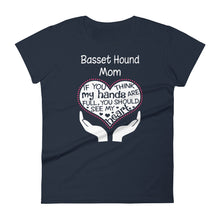 Load image into Gallery viewer, Heart Of A Basset Hound Mom. Mother&#39;s Day Gift
