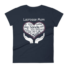 Load image into Gallery viewer, Heart Of A Lacrosse Mom. Mother&#39;s Day Gift
