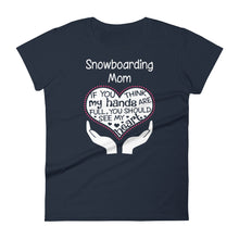 Load image into Gallery viewer, Heart Of A Snowboarding Mom. Mother&#39;s Day Gift