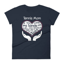 Load image into Gallery viewer, Heart Of A Tennis Mom. Mother&#39;s Day Gift
